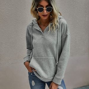 Grey hooded sweatshirt